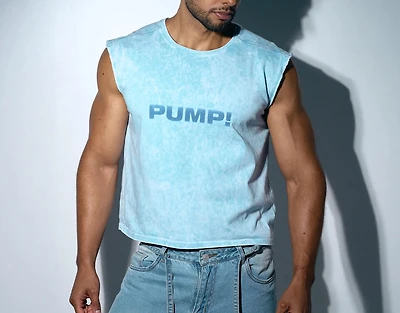 Bubble Blue Tank Top