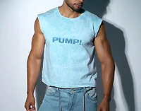 Bubble Blue Tank Top