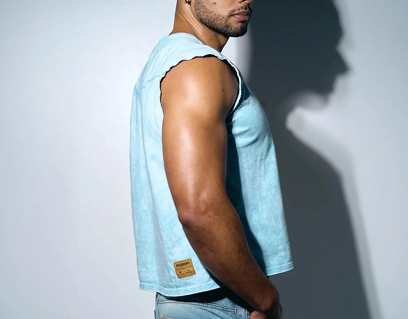 Bubble Blue Tank Top