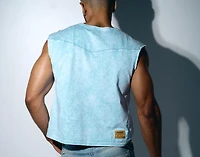 Bubble Blue Tank Top