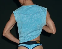 Bubble Blue Tank Top