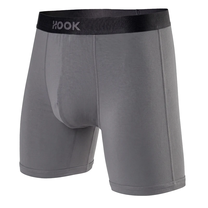 5 boxers Max Premium -6 po : 1X bleu marin, 2X charcoal et noir
