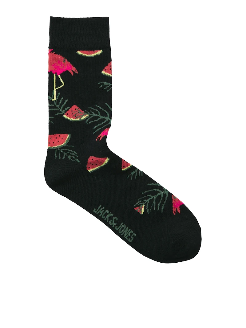 Pack of 3 pairs of Flamingo socks