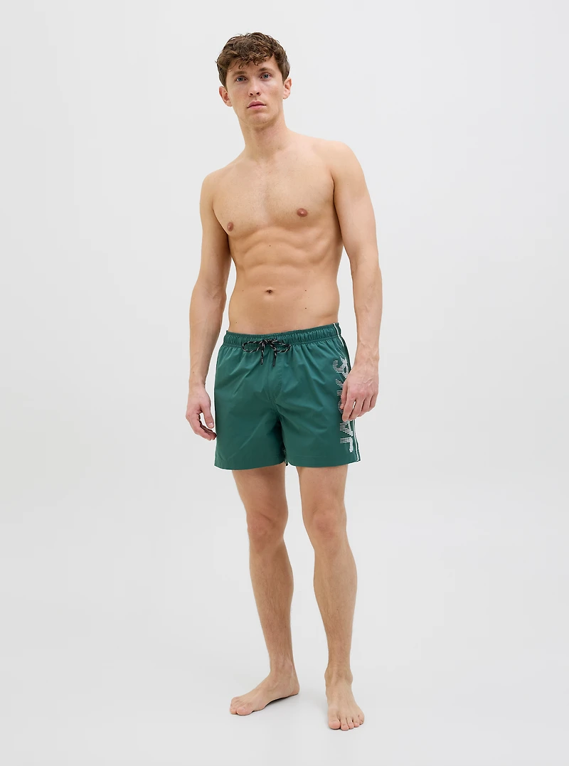 Maui Logo Swimsuit: Mallard Green