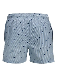 Maillot de bain Maui Stripe: Cashmere Blue