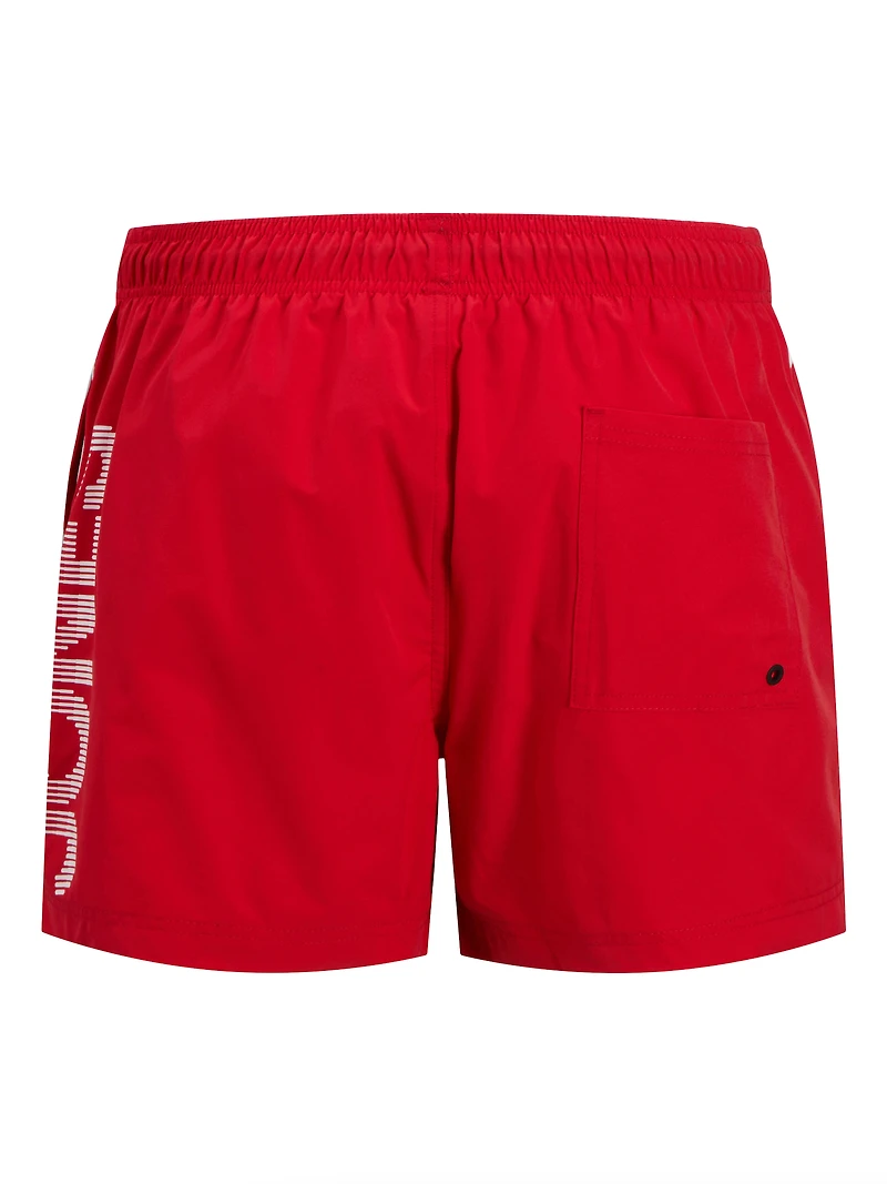 Maillot de bain Maui Splice logo : True Red