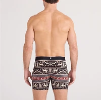 Pack of 2 Droptemp Cotton boxers CARIBOU/BLACK