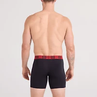 Pack de 3 boxers Vibe Xtra DARK RAYURE DOUCE/CHECK WB/NOIR