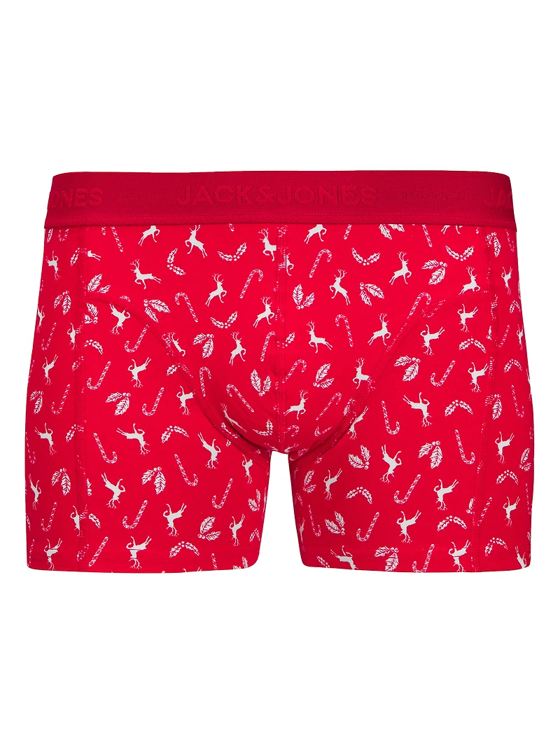 Deer Boxer Shorts: True Red