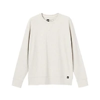 Chandail manches longues à col rond 3SIX FIVE Steel Heather