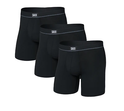 Pack de 3 boxers Essential Cotton NOIR