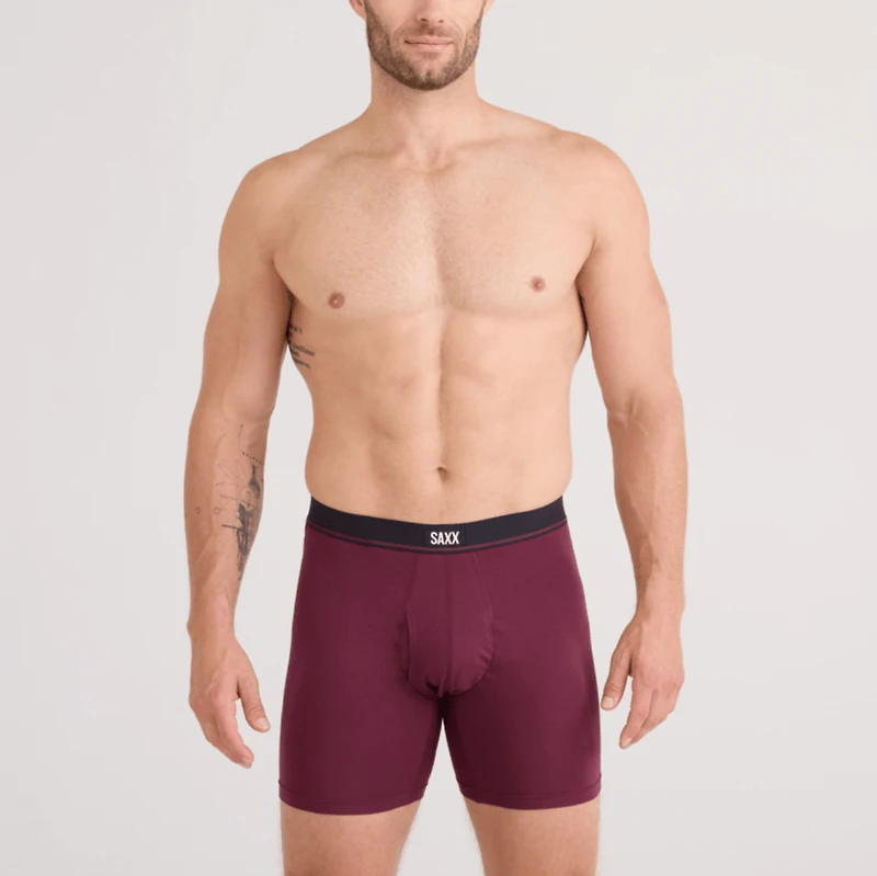 Pack de 3 boxers Essential Cotton VENTS D'ÉCHANGE/INDIGO/BOURGOGNE