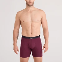Pack de 3 boxers Essential Cotton VENTS D'ÉCHANGE/INDIGO/BOURGOGNE