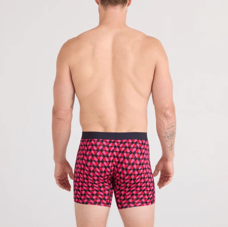 Boxer Vibe Xtra CHECK AMOUR BÉBÉ-NOIR