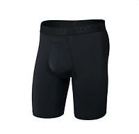 Long Smooth Flex Light Compression Boxer Shorts BLACK