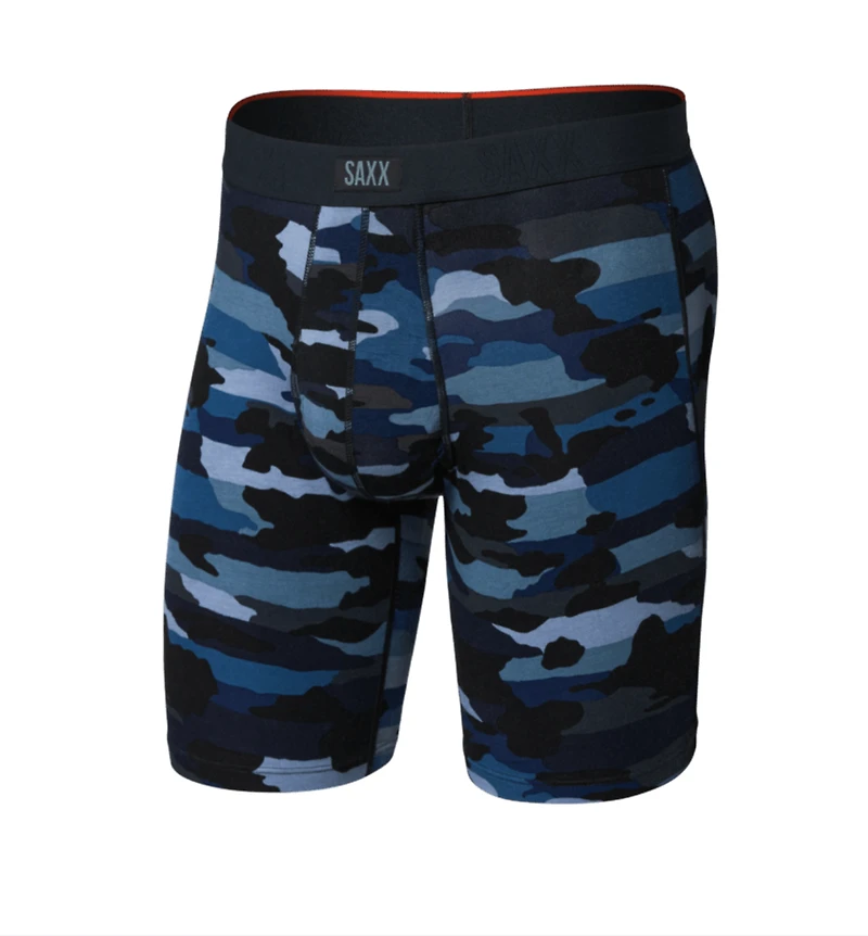 Vibe Xtra CLOUDBANK NAVY CAMOUFLAGE Long Boxer Shorts