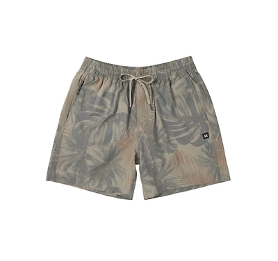 Mailllot SEA TO SHORE 2N1 6" PALM CANOPÉE-KAKI