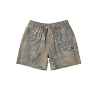 Mailllot SEA TO SHORE 2N1 6" PALM CANOPÉE-KAKI