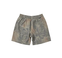 Mailllot SEA TO SHORE 2N1 6" PALM CANOPÉE-KAKI