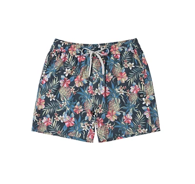 Mailllot SEA TO SHORE 2N1 6" ANANAS FIELD-FD NOIR