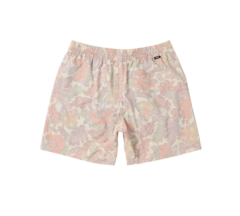 Mailllot SEA TO SHORE 2N1 6" CRÈME CACHEMIRE SAUVAGE