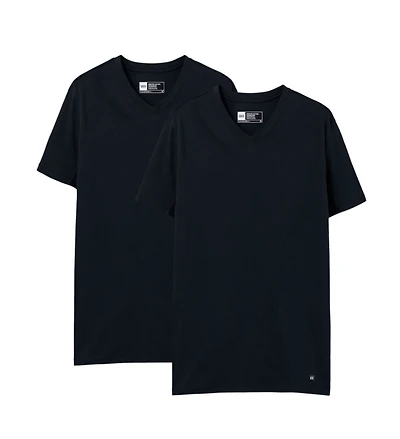 Pack de 2 T-shirt col en V DROPTEMP™ DRY COTTON
