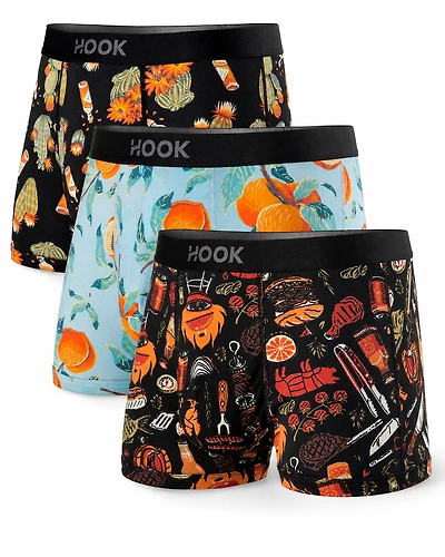 boxers courts Max 1X BBQ, Pêches