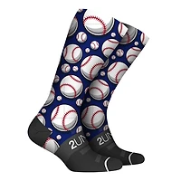 Pair of Flex Printed Upper Deck Socks