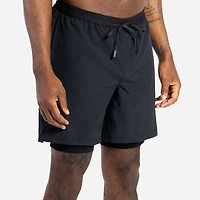 Short de vélo rembourré PURSUIT 2-en-1 Noir