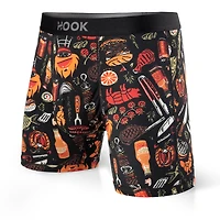 3 Max boxers: 1x Red Aztec, Peaches, Muy Caliente