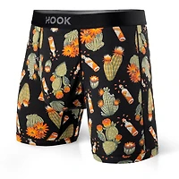 5 Max Boxer briefs: 1x Red Aztec BBQ, Peaches, Muy Caliente, Cosmic Black