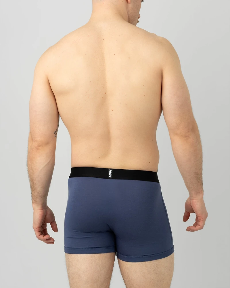 Boxer court Max – 3,5 po : Bleu