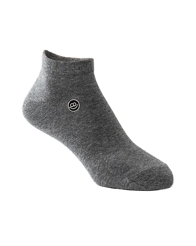 Hook - Ankle Socks : Charcoal