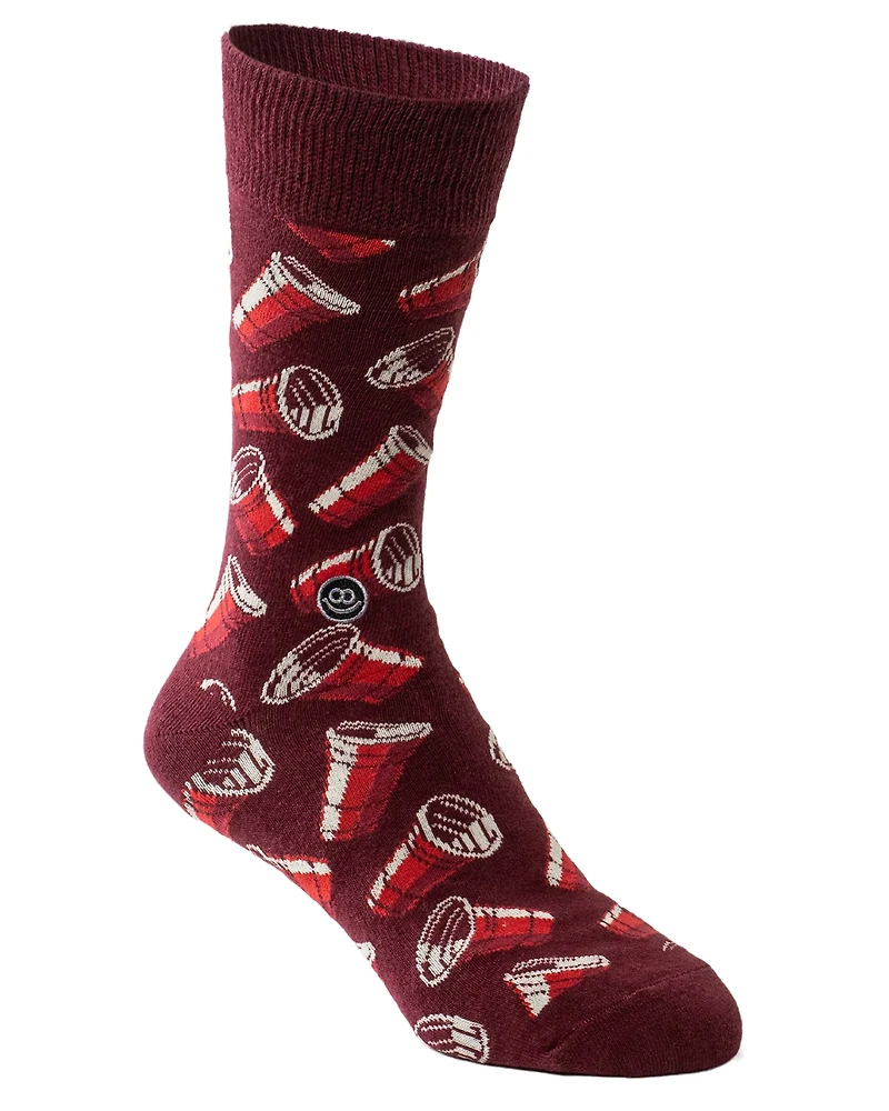 4 paires de bas mi-mollet: Funky