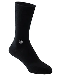 Hook - Crew Sock : All Black 