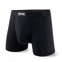 5 boxers courts Max : 1X Noir, Bleu Marin, Charcoal, Aloha et Cowboy