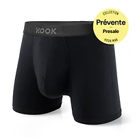 Boxer court Max : Noir Carbone