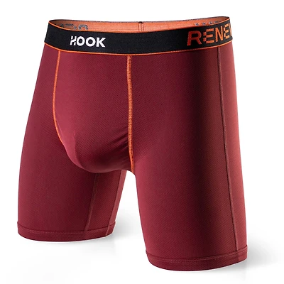 Renew Boxer Brief : Black & Red