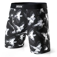 5 boxers Max : 1X Noir, Pigeon, Bleu Urbain , Aloha et Cowboy
