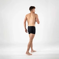 5 boxers courts Max : 1X Noir, Bleu Marin, Charcoal, Aloha et Cowboy