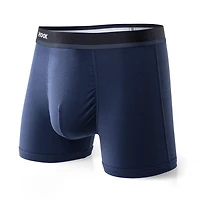 5 boxers courts Max+ 1X Noir, 2X Bleu marin, Charcoal, Vert atlantique