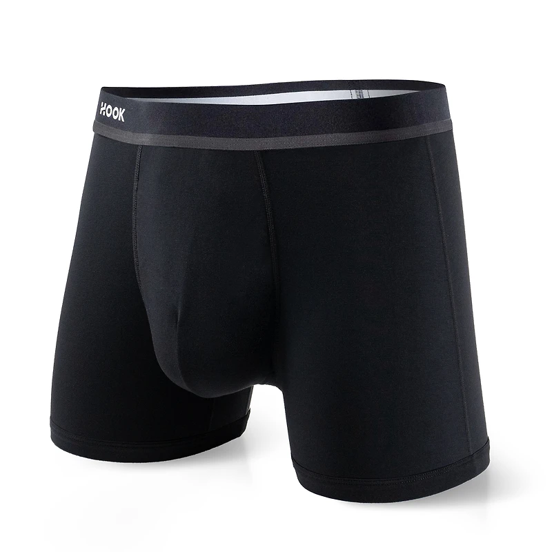 5 boxers courts Max+ 1X Noir, Bleu marin, Charcoal, Cowboy et Floral