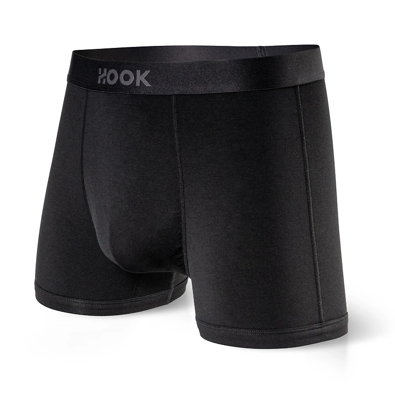 Boxer court Max – 3,5 po : Noir Carbone