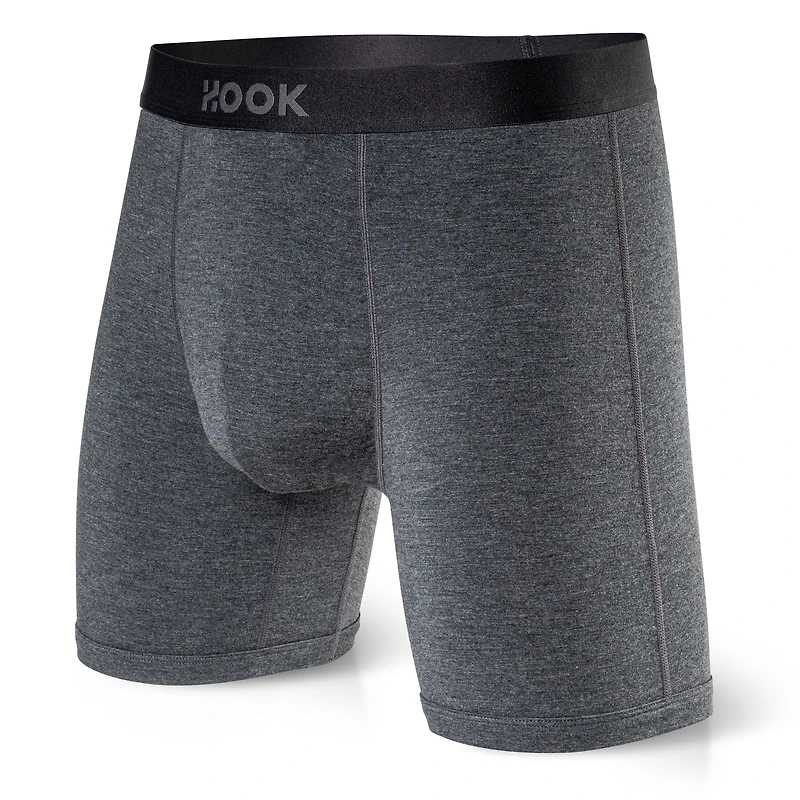 3 Boxers Max Premium – 6 po : Noir, bleu marin, charcoal