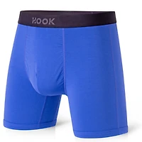 Pack#14 : 5 boxers Max 1X Bleu Nautique, Gris Ardoise et Noir Carbone, Orange Indigo