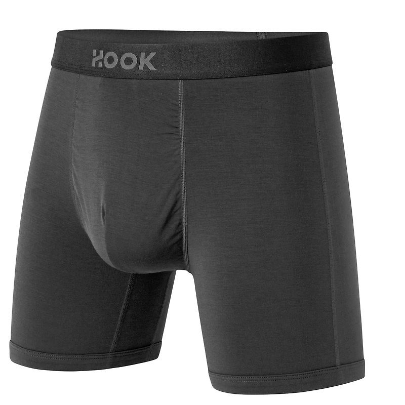 Pack#13 : 5 boxers Max 1X Bleu Nautique, 2X Gris Ardoise et Noir Carbone