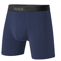 Pack#13 : 5 boxers Max 1X Bleu Nautique, 2X Gris Ardoise et Noir Carbone