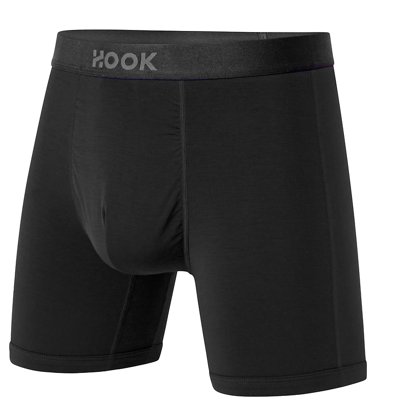 Pack#16 : 5 boxers Max 1X Pêcheurs, Pizza, Bleu Marin, Gris Ardoise et Noir Carbone