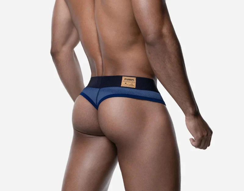 Indigo Blue Thong