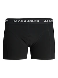 Solid Black Boxer Shorts